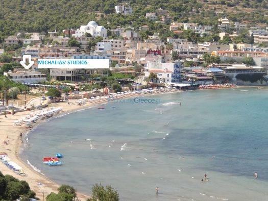 Παραθαλασσια Στουντιο Μιχαλιας Sea View Studio Michalias Agia Marina  Extérieur photo